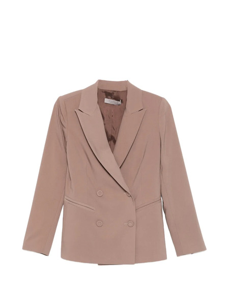  D.exterior Double-breasted Blazer - Brown 