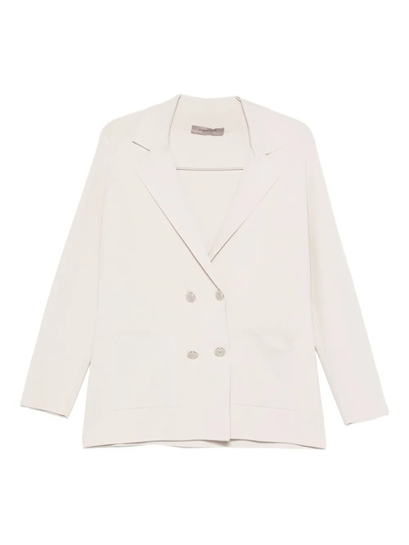  D.exterior Double-breasted Blazer - Neutrals 