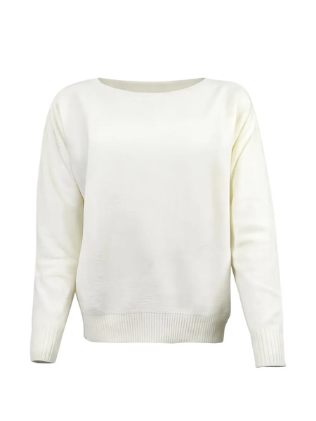  D.exterior Relaxed Sweater - White 