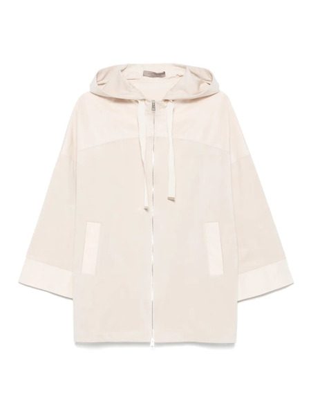  D.exterior Zip-up Oversized Jacket - Neutrals 