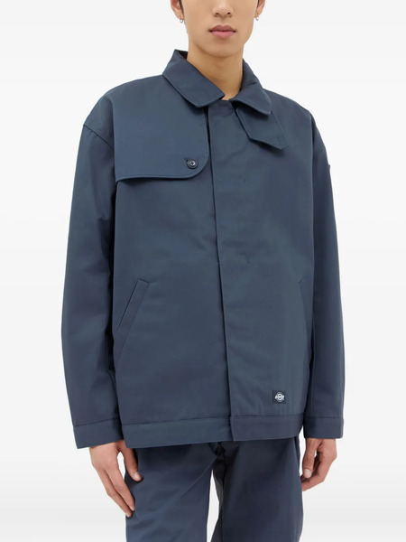  Dickies Button-fastening Patch-pocket Jacket - Blue 