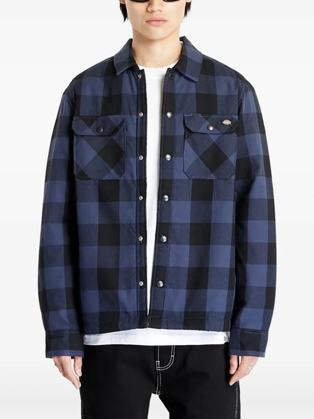  Dickies Check-print Shirt - Blue 