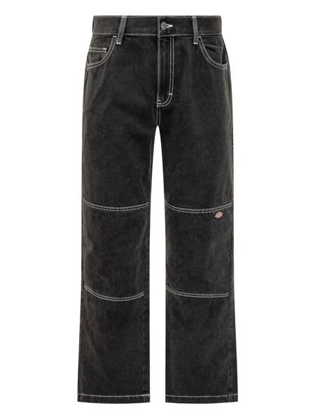  Dickies Double Knee-stitching Regular Jeans - Black 