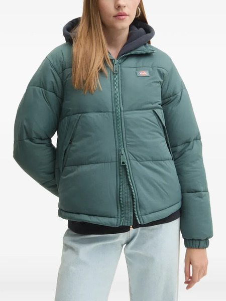  Dickies Hooded Quilted Jacket - Green 