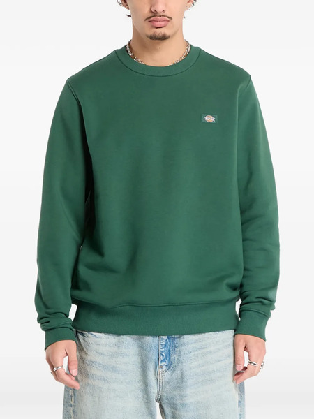  Dickies Oakport Logo-patch Sweatshirt - Green 