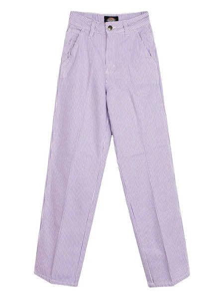  Dickies Striped-pattern Trousers - Purple 
