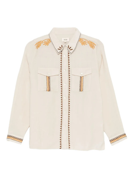  Diega Embroidered Shirt - Neutrals 