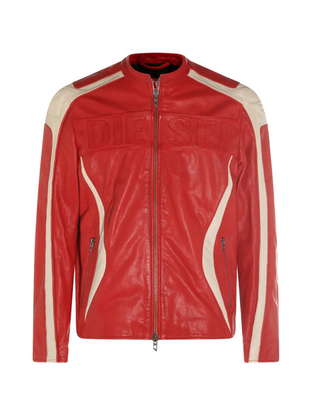  Diesel Adam Biker Jacket - Red 
