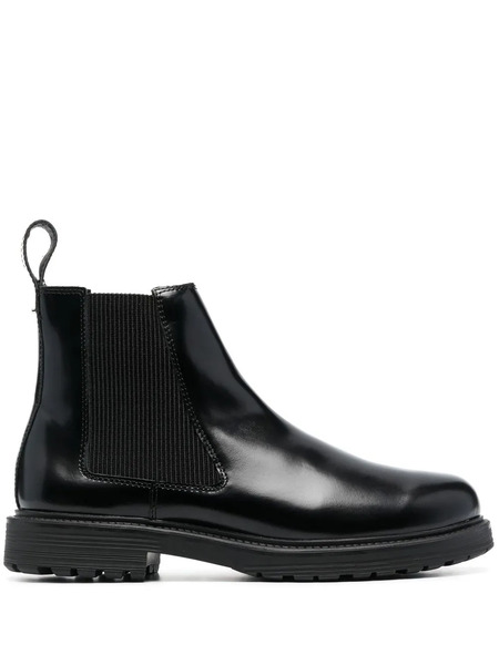  Diesel Alabhama Leather Chelsea Boots - Black 