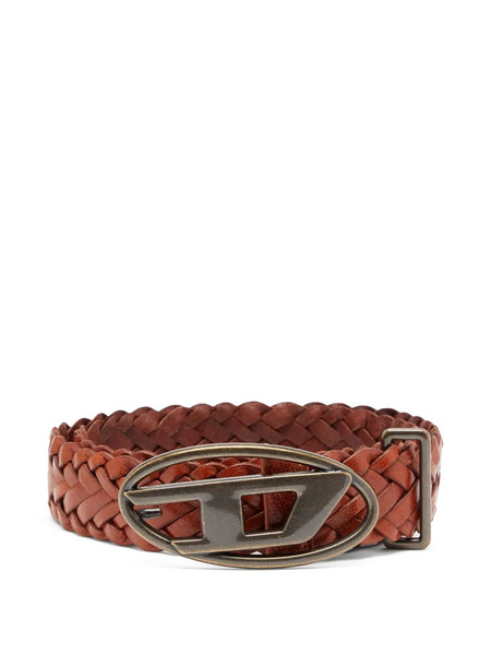  Diesel B-1dr Braided Belt - Brown 
