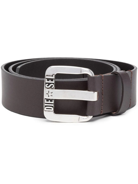  Diesel B-star Ii Leather Belt - Brown 