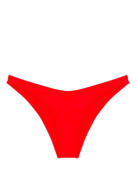  Diesel Bfpn-brazilian Logo-print Bikini Bottoms - Red 
