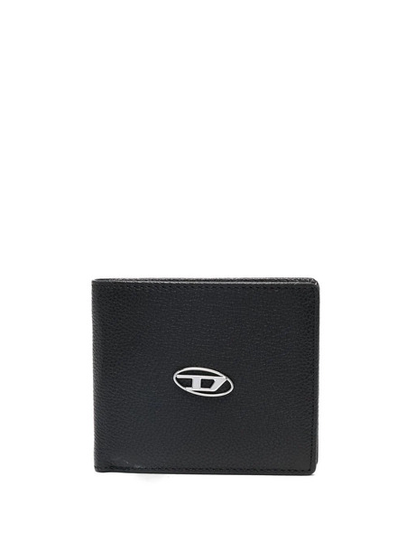  Diesel Bi-fold Coin S Leather Wallet - Black 