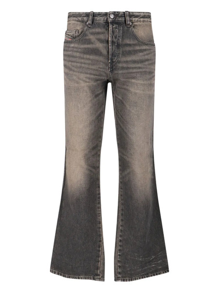  Diesel Bootcut Faded Jeans - Grey 