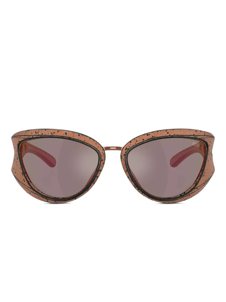  Diesel Butterfly-frame Sunglasses - Neutrals 