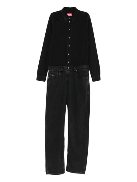  Diesel Button-fastening Jumpsuit - Black 