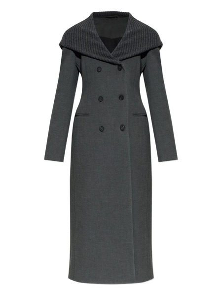  Diesel Buttoned Coat - Grey 
