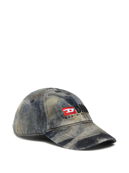  Diesel Camouflage-print Baseball Cap - Blue 