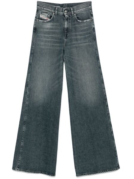  Diesel 1978 D-akemi Wide-leg Jeans - Blue 