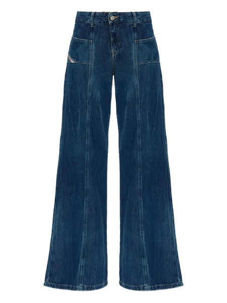  Diesel D-akii 09n61 Front-pockets Jeans - Blue 