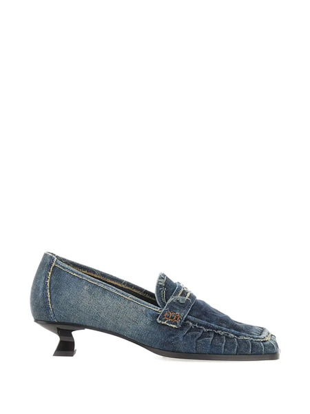  Diesel D-amber Logo-embellishment Pumps - Blue 