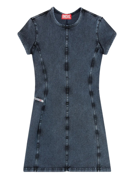  Diesel D-cup Denim Minidress - Black 