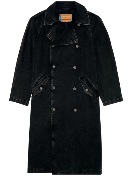  Diesel D-delirious-d Denim Coat - Black 