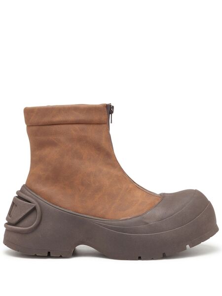  Diesel D-donald Ankle Boots - Brown 