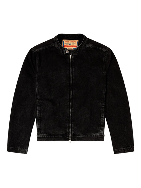  Diesel D-glory Snap-button Denim Jacket - Black 