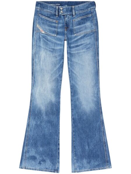  Diesel D-hush Flared Jeans - Blue 