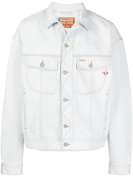  Diesel D-lillo Denim Jacket - Blue 