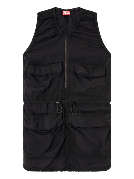  Diesel D-resden Mini Dress - Black 