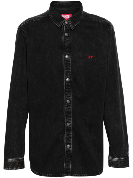  Diesel D-simply Denim Shirt - Black 