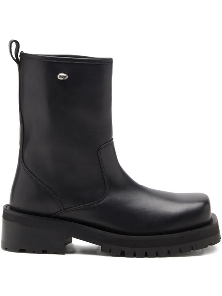 Diesel D-texan Square-toe Boots - Black 