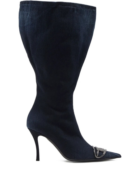  Diesel D-venus Boots - Blue 