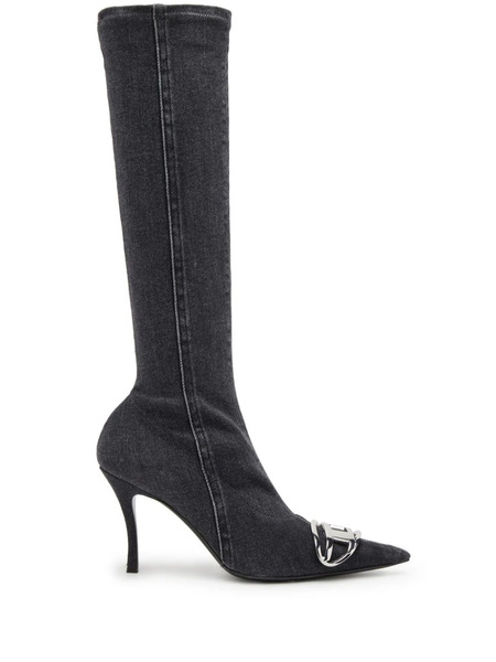  Diesel D-venus Knee-length Boots - Black 
