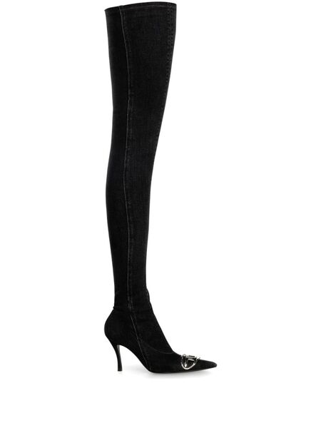  Diesel D-venus Tbt D Boots - Black 
