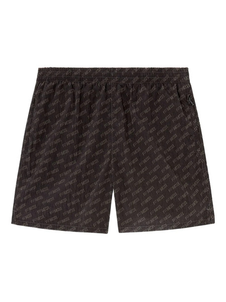  Diesel Daniel Patterned Swim Shorts - Black 