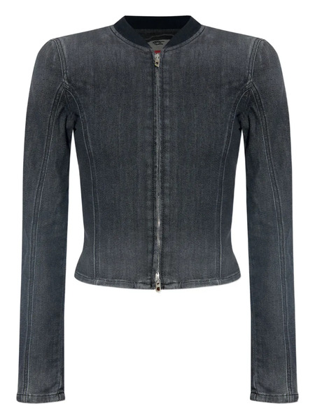  Diesel De-gary-d Zip-front Jacket - Black 