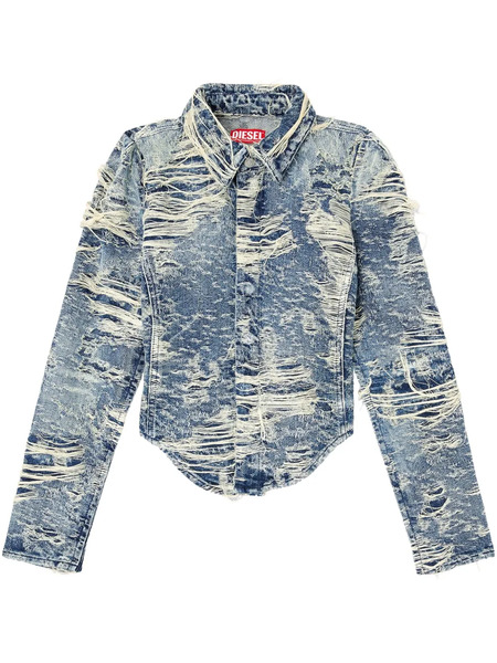  Diesel De-madeline-fsg Jacket - Blue 
