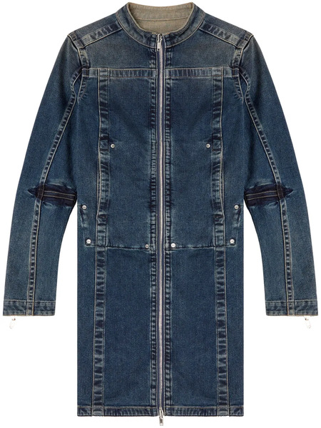  Diesel De-romi-re Mini Dress - Blue 