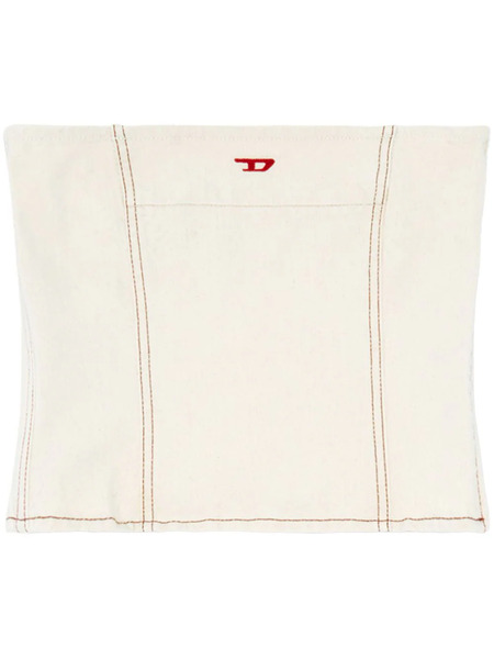  Diesel De-ville Strapless Top - White 