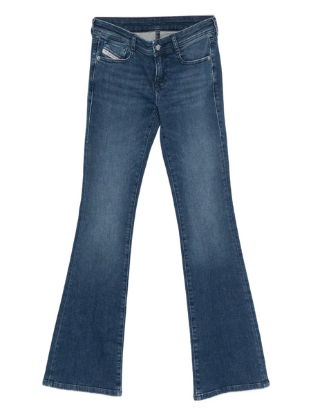  Diesel Denim Cotton Flared Jeans - Blue 