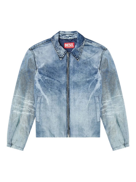  Diesel Denim-effect Jacket - Blue 