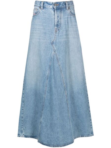  Diesel Denim Maxi Skirt - Blue 