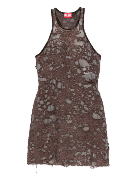 Diesel Distressed Dress - Brown 