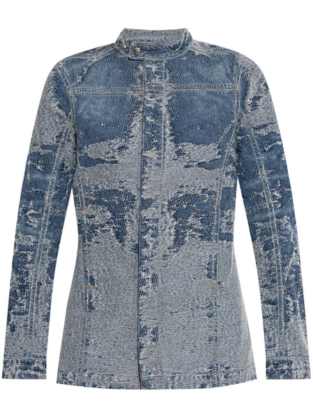  Diesel Distressed Jacket - Blue 