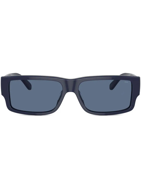  Diesel 0dl2003 Rectangle-frame Sunglasses - Blue 