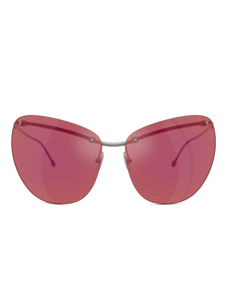  Diesel 0dl1007 Sunglasses - Silver 