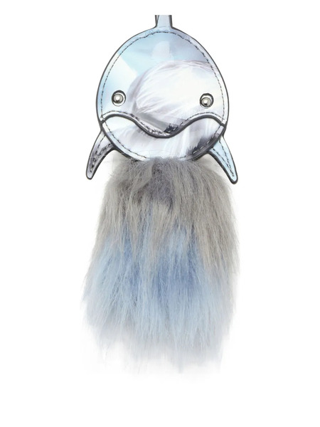  Diesel Dolphin Fur Charms Ii Keyring - Blue 